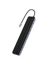 Baseus - Hub 12w1 EliteJoy Gen2 serien USB-C do 2xHDMI+ 3xUSB 3.0 - Mørkegrå