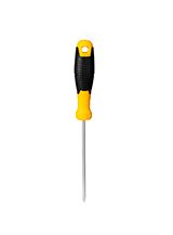 Deli Tools - Rille Skruetrækker 3x100mm Deli Værktøj EDL6331001 (gul)