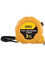 Stålmålebånd 3m/16mm Deli Tools EDL9003B (gul)