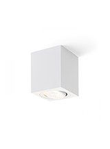 Rendl - MAYO SQ - Kantet overflademonteret spotlight - Hvid