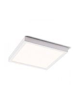 Rendl - STRUCTURAL 40x40 - Overflademonteret lampe med indbygget LED - Hvid