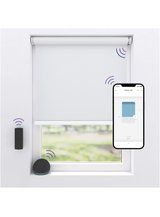 MotionBlinds Wireless Electric Black-Out Rollerblind 100x190cm - White