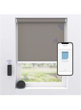 MotionBlinds Wireless Electric Black-Out Rollerblind 100x190cm - Grey