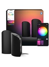 Philips Hue Play Wall Washer - Sort - 2-pak