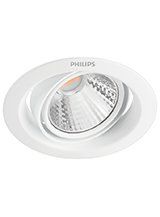 Philips Indbygningsspot - Pomeron - SceneSwitch - 5W - 4000K - Hvid