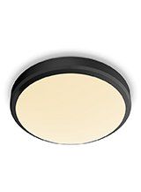 Philips Plafond Doris CL257 Sort  - 6W -  2700K - IP44