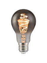 SOMMERUDSALG - Nordlux - LED Pære - E27 - Deko Spiral Standardpære - Røgfarvet