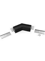 Vinkel til LED Profil LINEA20 - 135° - Sort