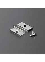 Beslag til LED Profil - Model U1 - Rustfri - 20 stk