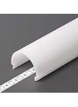 Cover til LED Profil - D9 - Click - 3m - Opal