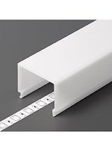 Cover til LED Profil - E9 - Click - 2m - Opal