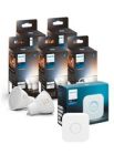 Philips Hue GU10 White Ambiance Spot - 10-pak + Bridge