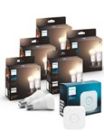 Philips Hue E27 White - 10-pak + Bridge