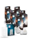 Philips Hue White Ambiance LED spot - GU10 - 10-pak + dimmer switch