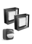 Philips Hue Econic Color Lanterne - 2-pak + Outdoor motion sensor