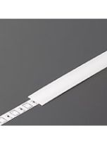 Cover til LED Profil - A1 - Slide - 1m - Opal