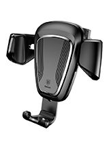 Baseus - Bilholder med tyngdekrafts-greb til bilens gitter - sort