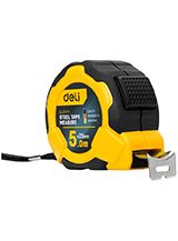 Deli Tools - Målebånd i Stål 5m/25mm Deli Værktøjer EDL3797Y (gul)