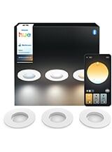 BLACK WEEK - Philips Hue Adore Indbygningsspot - Hvid - 3-Pak