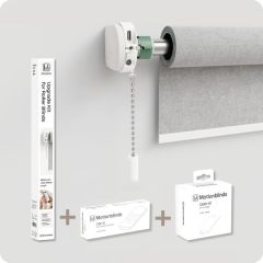 MotionBlinds - Upgrade Kit Starterkit (Roller Blinds + Bridge + 1C Remote) – Alt-i-Én Opgradering