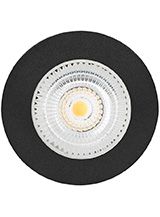 HiluX D1 Gen3 - Full Spectrum LED Indbygningsspot - 2.8W - Ra97 3000K - Sort