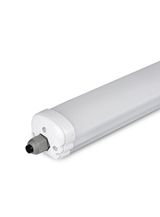 V-Tac - Vandtæt LED armatur - 120cm - 36W - 4320lm - RA80 - IP65 - 4500K