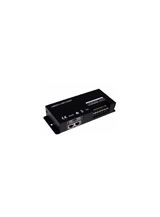 DMX 512 RGB+W controller - 12V/24V - Op til 768W - 12V-24V indgang