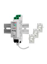 Shelly - Pro 3Em 120A - Wi-Fi 3-Faset Energimåler, 120A