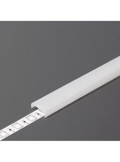 Cover til LED Profil - C - Click - 1m - Opal